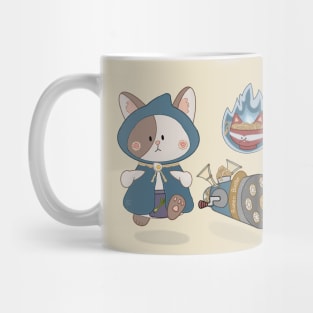 Ramen Warrior Cat Mug